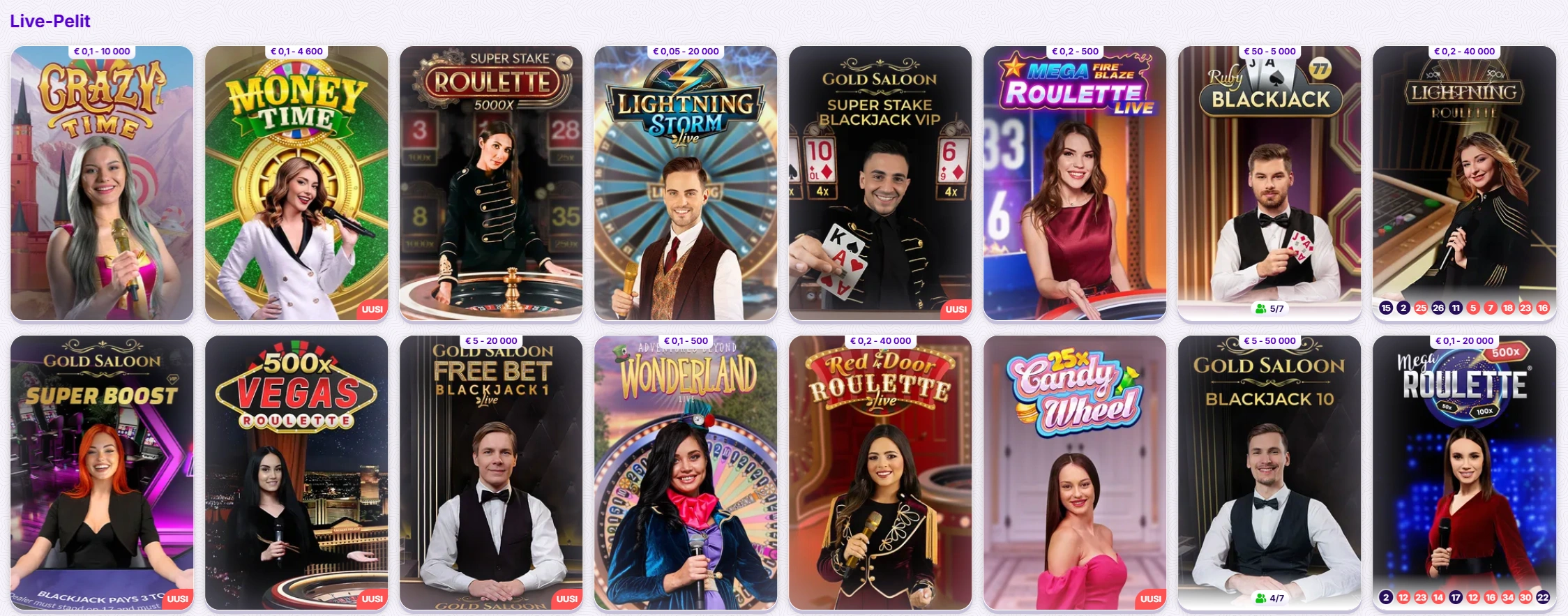 Robocat Casino Livekasino