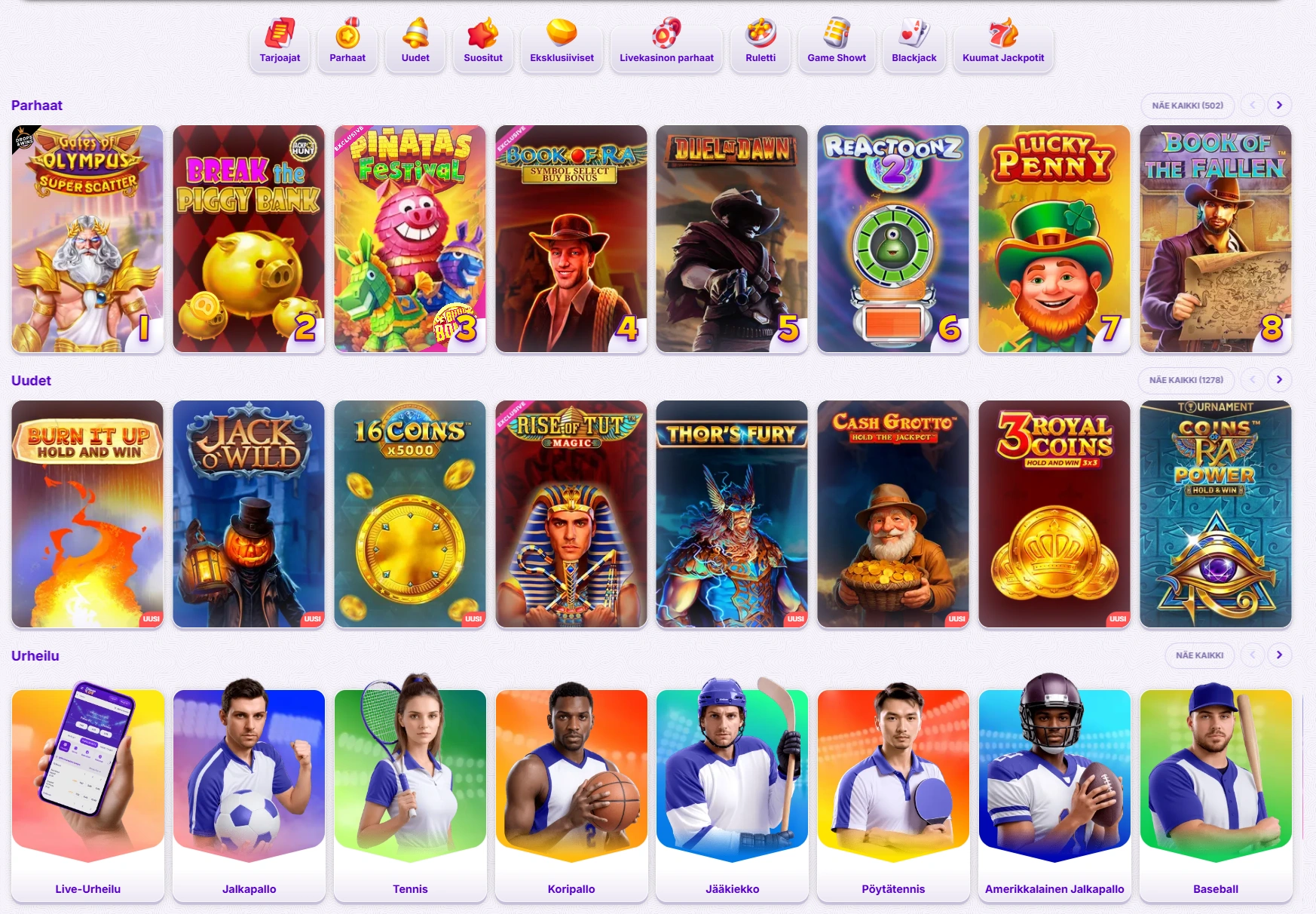 Onko Robocat Casino suositeltava